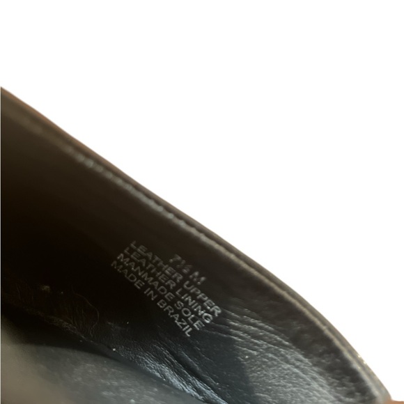 Able Black leather block heels - Picture 5 of 7